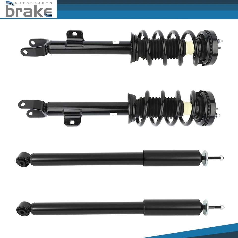 4 X For 2012-2017 Dodge Charger RWD Front And Rear Complete Struts Shocks Spring - Image 1 of 1