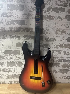 XBox 360 Guitar Hero RedOctane Wireless World Tour Sunburst Controller 85457-008 - Image 1 of 4