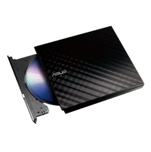Asus Sdrw-08D2s-U Lite External Slimline Dvd Re-Writer Usb 8X Black Cyberli - Afbeelding 1 van 2