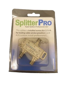 Splitter Pro Splitter Two Way Extreme Broadband Engineering BDS102H Cable New - Picture 1 of 4