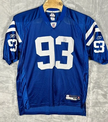 Camiseta deportiva para hombre Reebok On Field Indianapolis Colts Dwight Freeney XL Foto 1 de 4