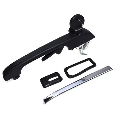 Exterior Front Left Driver Side Door Handle W/ Keys For VW Volkswagen Golf Jetta - Изображение 1 из 4