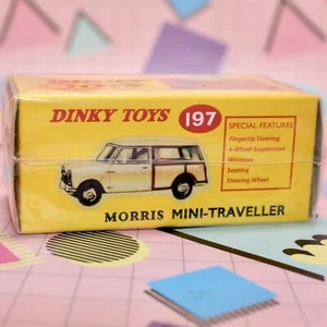 Deagostini / Dinky Toys No. 197, Morris Mini Traveller White, Factory Sealed - Picture 1 of 7