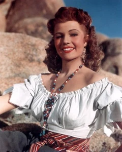 FOTO A COLOR RARA RITA HAYWORTH 8x10 de Carmen - Imagen 1 de 1