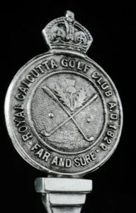 Royal Calcutta Sterling Silver Golf Club Spoon, Hamilton & Co from 1958 to 1962  - Picture 1 of 6