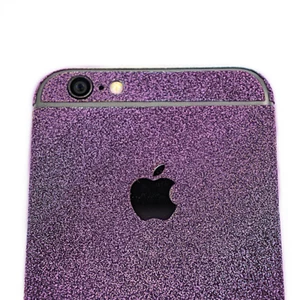 Brokatowa folia do iPhone 6 / 6s | Skóra, folia, folia ochronna, naklejki | fioletowa - Zdjęcie 1 z 3