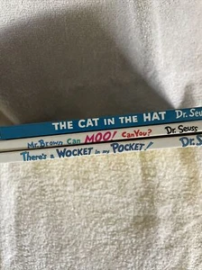 Dr. Seuss Books Lot Of 3 Preowned, Pages Clean, No Writing Inside, See Photos - Picture 1 of 12