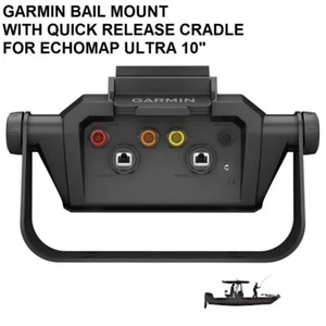 SUPPORTO BAIL GARMIN CON CULLA A SGANCIO RAPIDO PER ECOMAP ULTRA 10" - Foto 1 di 8