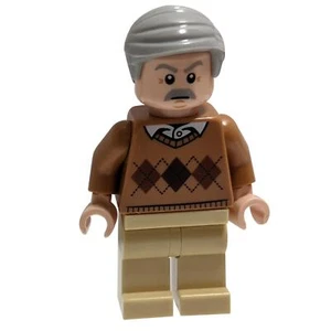 1 LEGO Minifigure Vernon Dursley, Medium Nougat Sweater Harry Potter - Picture 1 of 1