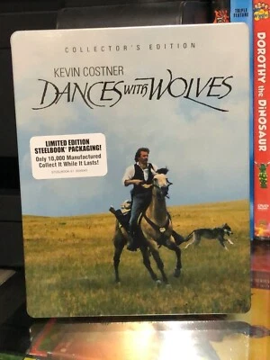 Dances With Wolves (Blu-Ray) 3-Disc Collector's Edition! SHOUT FACTORY! NEW! - Image 1 of 4