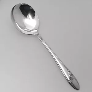 Queen Bess by Oneida Community Silber Teller Gumbo / Runde Schale Suppenlöffel - Bild 1 von 1
