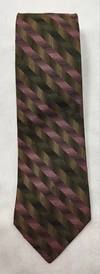 Regal Men's Tie Acetate Vintage 50s-60s Diagonal Stripes Multicolor - Image 1 of 4