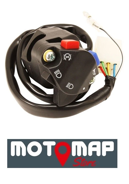 NRT Devioluci Blocchetto Multifunzione Interruttore Luci Spegnimento Clacson Ktm Exc