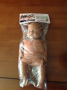 NWT Vintage 1990 Syndee's Crafts Ethnic Baby Doll 12"  - Picture 1 of 10