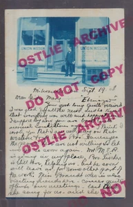 Milwaukee WISCONSIN RPPC 1908 UNION MISSION Ministry SOUP KITCHEN Social History - Picture 1 of 3