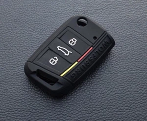 FUNDA MANDO LLAVE PARA GOLF VII,MK7,LEON 3 5F,OCTAVIA,ATECA, VW, SKODA, SEAT... - Imagen 1 de 15