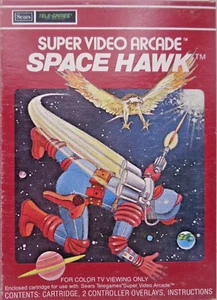 INTELLIVISION -- SUPER VIDEO ARCADE SPACE HAWK (SEARS TELE-GAMES) #U.S. RELEASE - Picture 1 of 9