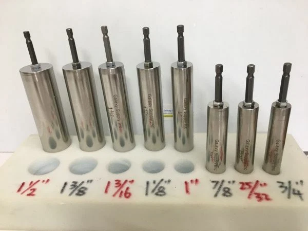 Stainless Steel Foam Hole Cutter Tufting & Upholstery 10Sizes Buy More Save More - Image 1 of 1