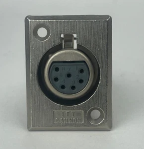 Cannon ITT XLR-7-31 Female Panel Mount Connector | 7-Pin XLR Flanged Socket - Picture 1 of 5
