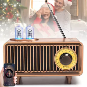 Retro Radio AUX-IN Bluetooth USB/FM Radio Retro Radio Retroradio Küchenradio - Bild 1 von 20