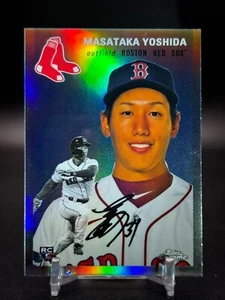 2023 Topps Chrome Platinum Anniversary Refractor MASATAKA YOSHIDA Rookie Red Sox - Picture 1 of 2