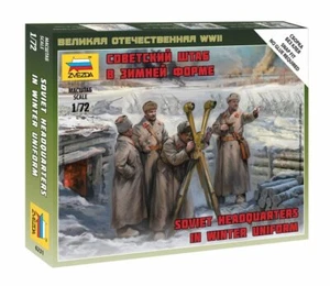 Zvezda #6231 - 1:72 Soviet Headquarter WWII 'Winter' - Bild 1 von 1