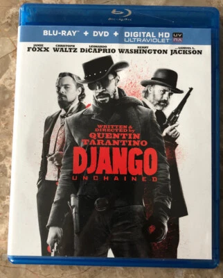 Django Unchained (Blu-Ray/DVD/Digital HD, 2013) EXCELLENT LIGHTLY USED-LIKE NEW - Image 1 of 4
