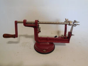 3-in-1 Kitchen Tool Apple Fruit Corer Slicer Peeler Cast Alum w/new blades. - Picture 1 of 4