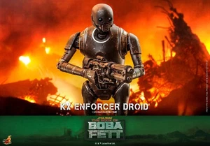 THE BOOK OF BOBA FETT~KX ENFORCER DROID~1/6 SCALE FIGURE~TMS072~HOT TOYS~MIBS - Picture 1 of 15