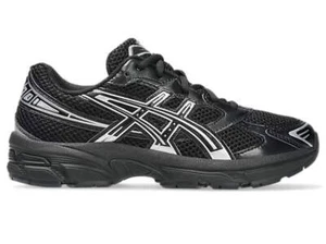 ASICS Gel-1130 Black Pure Silver (GS) - Picture 1 of 13