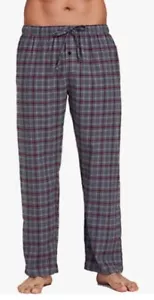 Men's 100% Cotton Super Soft Flannel Plaid Pajama Pants- XXL - Picture 1 of 2
