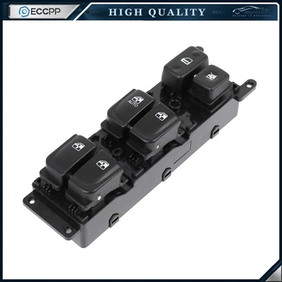 For 2006 2007 2008 Hyundai Sonata Power Window Switch 935703K010QD Front Left - Image 1 of 4