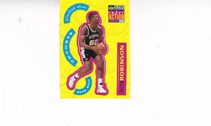 1996-97 Collectors Choice Super Action Stickums #S24 David Robinson - Picture 1 of 1