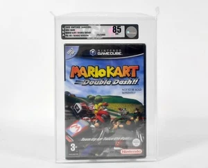 Nintendo GameCube, Mario Kart: doppio cruscotto!!, VGA argento 85 quasi nuovo + striscia rossa - Foto 1 di 4