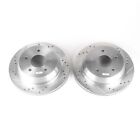PowerStop for 98-05 Chevrolet Blazer Rear Evolution Drilled & Slotted Rotors -