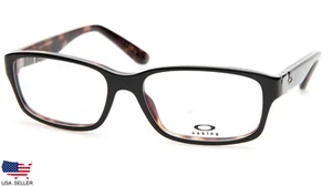 OAKLEY ENTRY FEE OX1072-0152 BLACK TORTOISE EYEGLASSES 50-15-141 (DISPLAY MODEL) - Picture 1 of 12