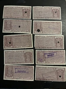 54655 INDIA INGRESOS Impuesto RECARGO POR TARIFA JUDICIAL BOB 10 25 Naye Paise Usado NH SP* - Imagen 1 de 2