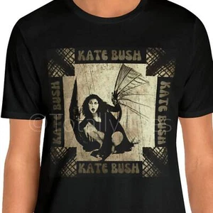 Kate Bush T Shirt Tee Tshirt 1980s Retro Shirt GOTHIC Vintage Aesthetic Distress - Picture 1 of 3