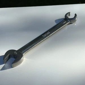 Snap On Tools RXS20 5/8” 6 Pt SAE Open End/Flare Nut 15° Offset Wrench VTG USA - Picture 1 of 17