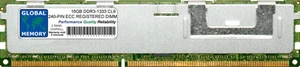 16GB (1 x 16gb) DDR3 1333MHz PC3-10600 240-PIN ECC REGISTERED RDIMM SERVER RAM - Picture 1 of 1