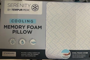 Serenity by Tempur-Pedic Cooling Memory Foam Pillow - Standard 24x16 Inch - Picture 1 of 1