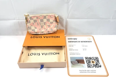 Louis Vuitton Pochette Accessories Limited Edition Damier Tahitienne Mini - Image 1 of 4