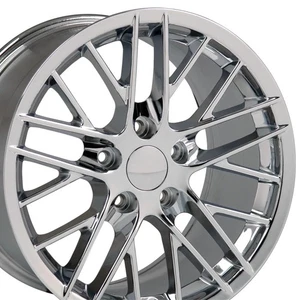 Replica 18" CV08A adatta per Chevrolet Corvette C6 ZR1 18x10,5 cromata - Foto 1 di 3