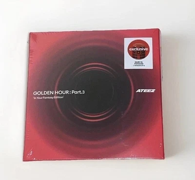 ATEEZ GOLDEN HOUR PART 3 In Your Fantasy Edition - Brand New - Target Exclusive