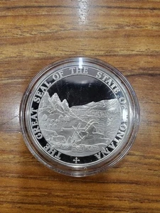 MONEDA DE PLATA ESTERLINA 925 COMO NUEVA FRANKLIN 1 oz COLECCIÓN ESTATAL ASW (WCP030378) - Imagen 1 de 2