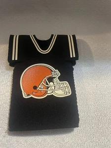 Cleveland Browns NFL Jersey Bottle Koozie Coozie Football Drink Holder - Picture 1 of 9