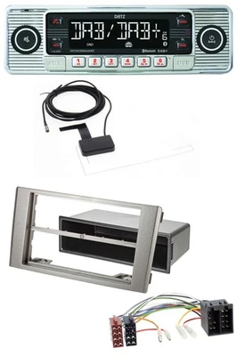 Dietz Bluetooth USB MP3 DAB Autoradio für Iveco Daily (2006-2014) silber - Bild 1 von 4