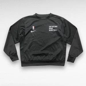 Nike San Antonio Spurs NBA Spotlight Dri-Fit Nba Crewneck Sweatshirt Black Sz M - Bild 1 von 7