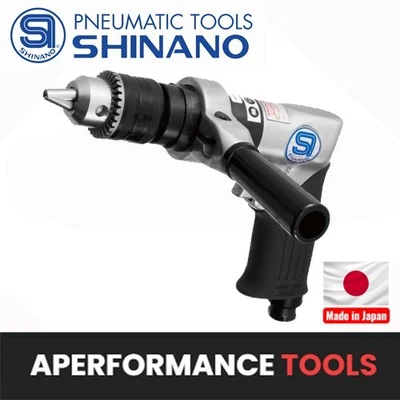 Taladro neumático reversible SHINANO Japón SI-5305A-8A, 1/2" 800 rpm/máximo 11,66 Nm Foto 1 de 4