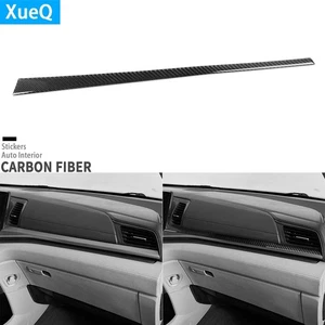 Real Carbon Fiber Co-pilot Glove Box Panel Trim Strip For Honda Odyssey 2018-25 - Picture 1 of 24